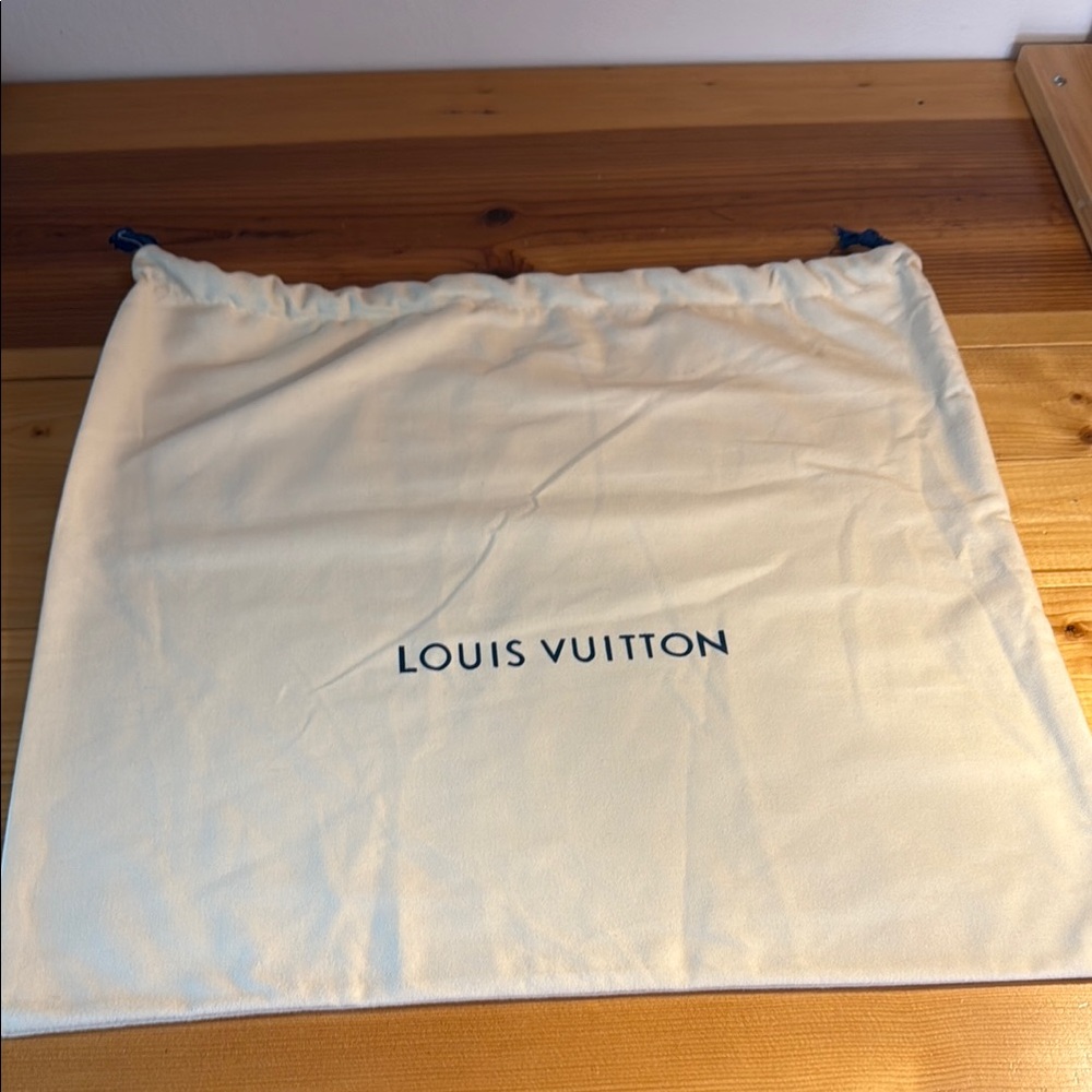Louis Vuitton 100% Authentic Drawstring Dust Bag – 19 1/2” x 17 1/2”